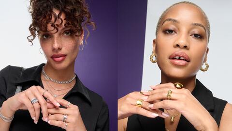 Women wearing Zales jewelry