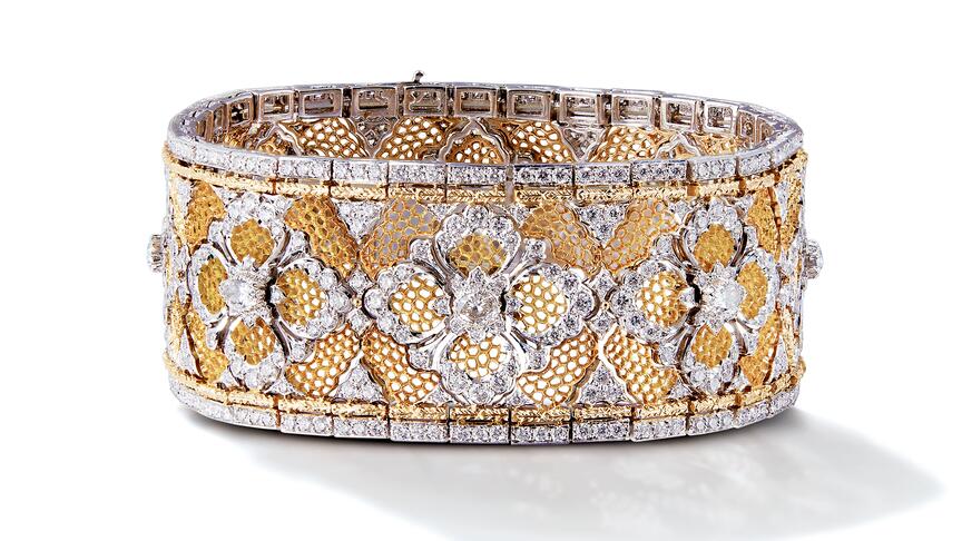 Buccellati Opera high jewelry bracelet