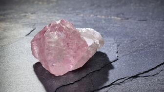 Lucara recovered this apparently bicolored 37.42-carat pink Type IIa diamond last month at its Karowe mine in Botswana. Lucara pink diamond