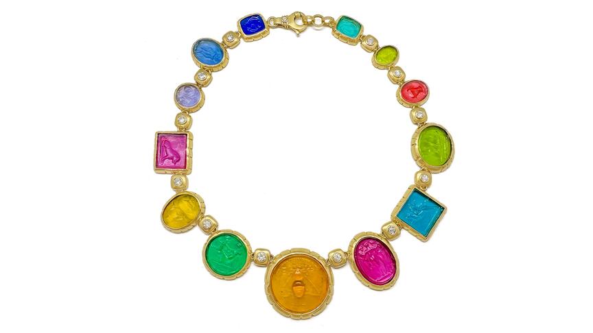 HOWL Frida Venetian Glass Collar