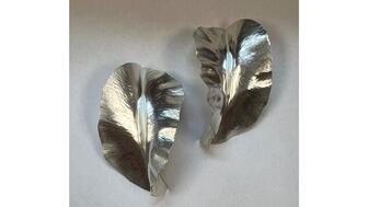 Rio Grande Metalwerx Argentium Silver leaves
