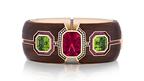 “Elements” bracelet best of show AGTA Spectrum 2025
