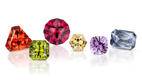 A selection of gemstones from Anza Gems, one of the participating suppliers at the upcoming Ethical Gem Fair in Tucson, Arizona. Anza Gems gemstones