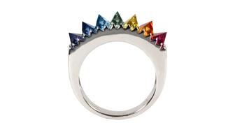 Kris Averi Rainbow Prism Thorn Ring