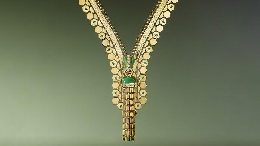 Van Cleef & Arpels zipper necklace Christies
