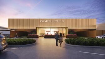 Rendering of renovated Borsheims store 