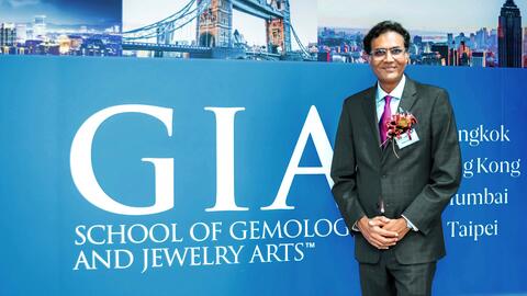 GIA President and CEO Pritesh Patel at GIA Taiwan campus