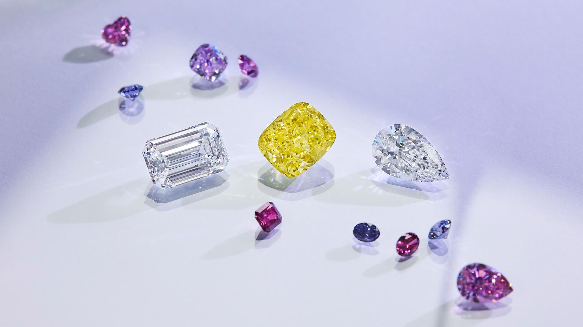 Rio Tinto’s third and last “Beyond Rare” tender, taking place in October, will feature a collection of rare pink, red, violet, yellow, and white diamonds. Rio Tinto tender