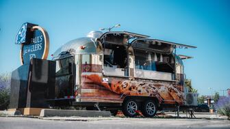 Paul’s Jewelers in West Allis, Wisconsin, opened the 7Cs Cafe this past June. Coffee drinks are served from the cafe’s custom trailer in the morning. When the jewelry store opens at 11 a.m., service moves inside to a custom-built coffee bar. Paul’s Jewelers 7Cs Cafe