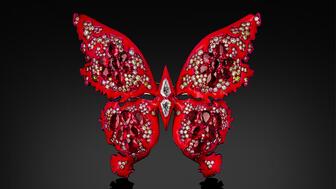 Harvard Rubies Exhibit The Soul of Flame II Brooch by Austy Lee