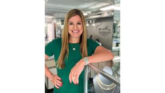 Alexis Padis has been re-elected president of the American Gem Society’s board of directors. Padis is president of Padis Jewelry, a Bay Area independent jeweler she runs alongside her parents, Steve and Judy Padis. (Photo courtesy of AGS) AGS Board President for 2025-2026 Alexis Padis