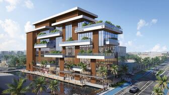 A rendering of the new Weston Jewelers store slated to open in late 2027 in downtown Fort Lauderdale, Florida Weston Jewelers Fort Lauderdale store rendering