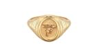 Retrouvaí flying pig signet ring