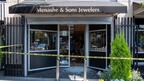 Seattle PD image of Menashe & Sons Jewelers following Aug. 14 smash-and-grab robbery  