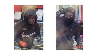 Surveillance images of robbery suspects