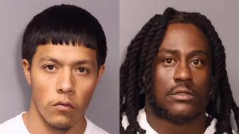 The Sacramento County Sheriff’s Office has arrested 24-year-old Alfredo Colmenero-Martinez, left, for murder, and 35-year-old Jarren Frazier, right, for attempted robbery and conspiracy. (Photos courtesy of Sacramento County Sheriff’s Office Facebook page) Alfredo Colmenero-Martinez and Jarren Frazier