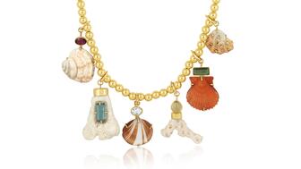 CCWW Designs Multiple Shell Charm Necklace