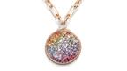 The “Mandala Chromia” necklace from Kering-owned Pomellato’s new “Stile Libero” high jewelry collection. Jewelry sales were up double digits in Kering’s recent H1 results. Pomellato Mandala Chromia necklace