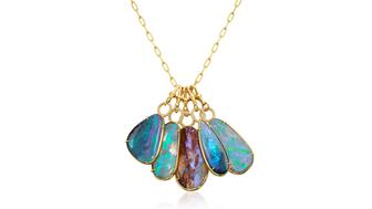 Just Jules opal necklace