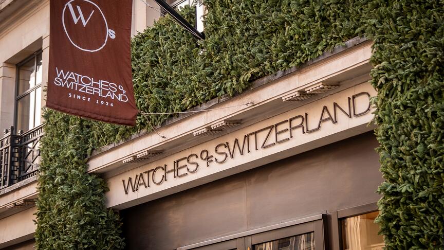 Watches of Switzerland Regent Street London store