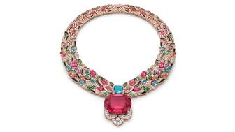 Bulgari Celestial Mosaic spinel necklace