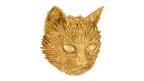 This 18-karat gold Tiffany & Co. cat pendant brooch sold for $8,320 at Bonham’s recent auction featuring cat artwork, decorative objects, jewelry, and other collectibles from the collection of Sandy Lerner. Tiffany gold cat pin Sandy Lerner