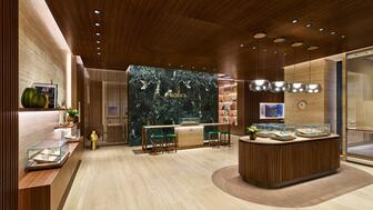 Liljenquist Beckstead’s new 2,800-square-foot Rolex boutique features a lounge, dry bar, private consultation spaces, and, in the back of the store, a window that allows guests to see inside its watchmaking workshop. Liljenquist new Rolex boutique McLean Virginia