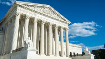 On Thursday, the Trump administration asked the U.S. Supreme Court to take up the case involving his tariffs, which have been declared invalid by two lower courts. Stock image of the U.S. Supreme Court