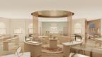 Orloff Jewelers is renovating its store in Fresno, California, as seen here in a rendering. Rendering of renovated Orloff Jewelers store