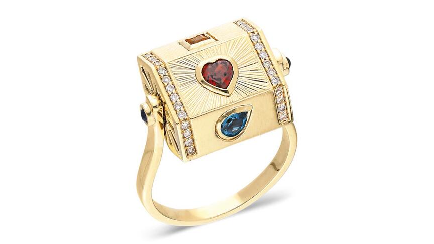 Itä Yari Whirl Ring Tesoro