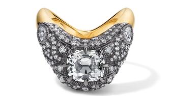 Zahn-Z Big Zaha Art Deco Ring