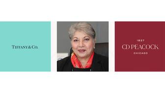 The honorees at the 2026 Diamonds Do Good gala will be Tiffany & Co., Anna Martin, and CD Peacock. Tiffany & Co. logo, Anna Martin, CD Peacock logo