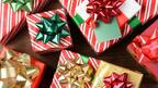Holiday presents in gift boxes