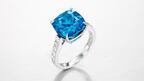This 7.52-carat unheated Brazilian Paraíba tourmaline sold for $1.3 million at Sotheby’s jewelry auction held this week in Hong Kong. The auction brought in more than $34 million in total. Unheated Paraiba
