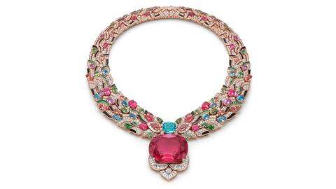 Bulgari Celestial Mosaic spinel necklace