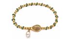 Bijules x Kamyen Topspin Tennis Bracelet in Grass Green