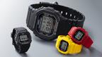 The G-Shock DWN5600 is a ring-sized version of the 5600 series watch, and it comes in black, yellow, or red ($110). G-Shock DWN5600 Ring