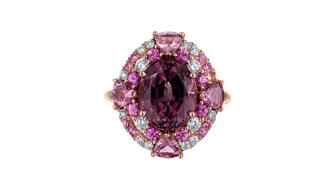 Akiva Gil garnet ring