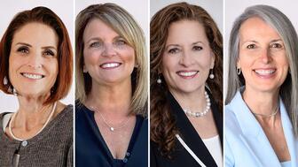 The Edge Retail Academy has appointed and promoted executives to its leadership team, including, (from left) Ellen Gardner, Jennifer Motes, Mona Lisa Shaffer, and Cindi Haddad Drew. Edge Retail Academy Ellen Gardner, Jennifer Motes, Mona Lisa Shaffer, Cindi Haddad Drew