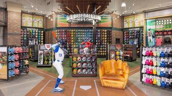 Interior of Dick’s Sporting Goods store