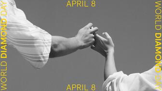 The Natural Diamond Council invites participants to post an image or short video highlighting a meaningful natural diamond moment on social media on April 8 with the hashtags #WorldDiamondDay and #NaturalDiamonds. Natural Diamond Council world diamond day