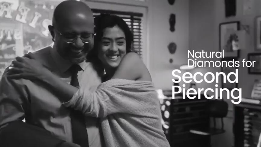 Father’s Day diamond advertisement that ran in India  