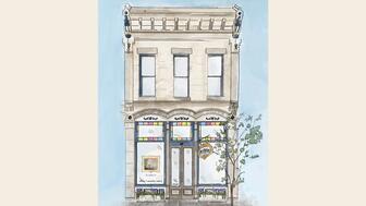 In January 2026, M.S. Rau will open a permanent second location in Aspen, Colorado, its first outside of New Orleans. Seen here is a rendering of the soon-to-open store. MS Rau Aspen rendering