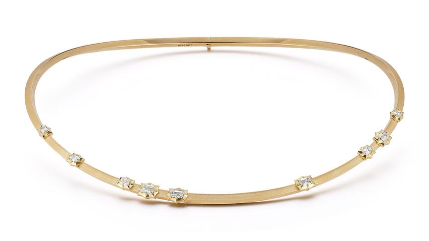 Jade Trau Constellation Plié Collar