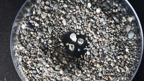 Rough diamonds from De Beers