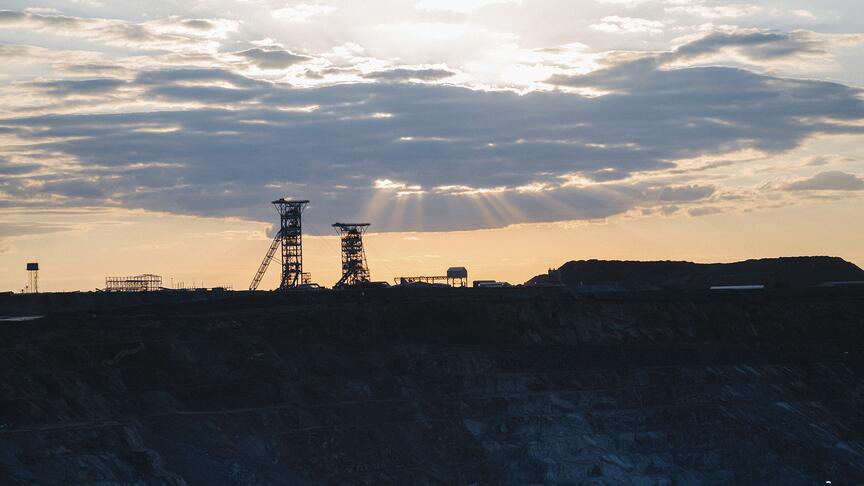The Venetia Diamond Mine in South Africa  