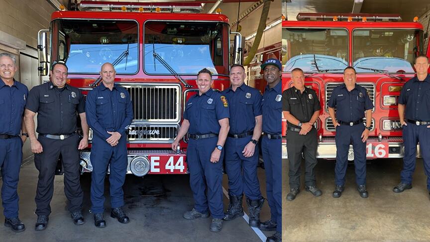 LAFD Fire Station 44 and Fire Station 16