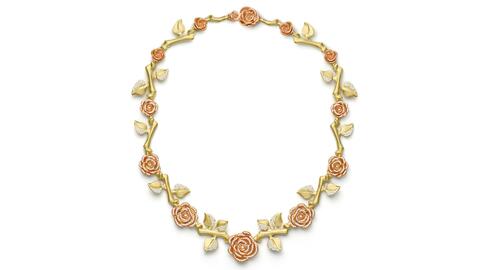 Paul Morelli Rosebud Necklace