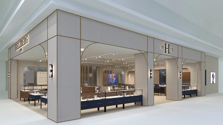 Helzberg new store concept rendering