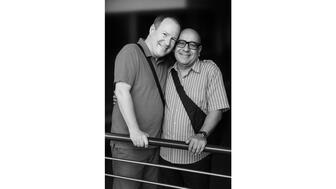 Michael Barabash and husband Raymond Cuadrado 